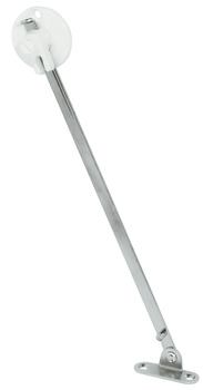 Flap Stay Economy with Catch Unhanded design Length 225 mm white
