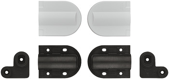 Chest Lid Hinge for Medium Sized Lids Opening angle 105° White