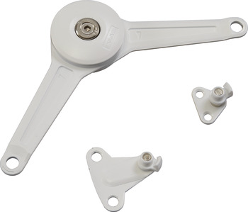 Duo Std Flap/Lid Stay 37mm Hospa Wht - view 2