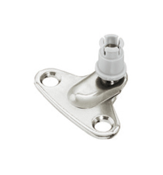 Mounting Bracket for Mounting Lid Stay to Cabinet Steel For edge distance (cabinet) 28 mm