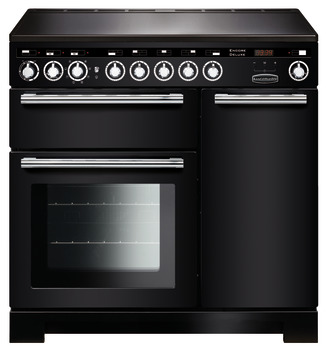 Rectangle EDL90EIBL/C Range Ind Chrome/Black
