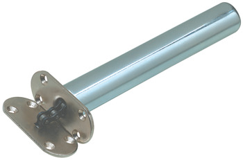 Jamb Closer Concealed Radius or Rectangular Brass Plates Steel Mechanism Suitable for uncontrolled door closing Radius plates electro-brassed