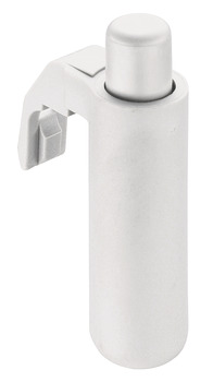 Soft Opening Mechanism for Pull Down Wardrobe Rail 2004 Servetto Plastic White finish