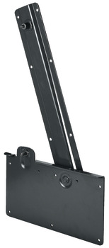 Bed Fitting Set  for End Mounting Beds Foldaway Bed Fittings Steel Anthracite (RAL 9011)