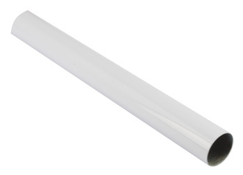 Wardrobe Rail Length 914-2438 mm Ø 19-25 mm White powder finish Diameter Ø 19 mm length 2438 mm