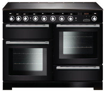 Rectangle EDL110EIBL/C Range Ind Chrome/Black
