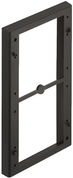 Spacer Frame for Pull Down Wardrobe Rail For use with Pull Down Wardrobe Rail 2004 Black finish