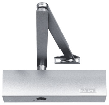 Door Closer Overhead With or Without Backcheck Geze TS 2000NV and TS 2000 NVBC (Designer) TS 2000 NVBC with backcheck silver