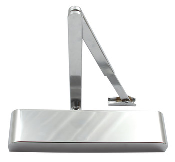 Door Closer Overhead Power Sizes EN 2-4 Max. Door Width 1100 mm Universal application Satin stainless steel effect