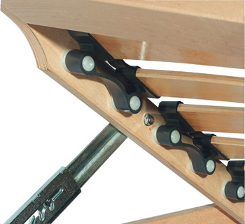 Slatted Frame KF Sandbasic with Adjustable Head and Foot Sections Frame size 890 mm W x 1960 mm L - view 2