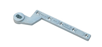 Bottom Strap Single Action for Floor Springs Geze Zinc plated