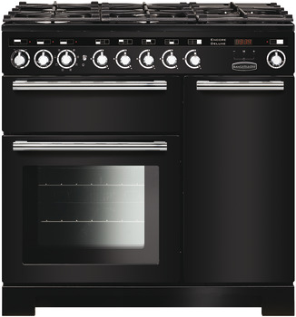 Rectangle EDL90DFFBL/C Range DF Chrome/Black