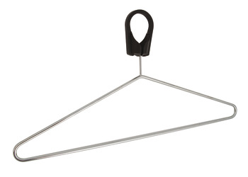 Coat Hanger Anti-Theft Width 420 mm For use with max. Ø 35 mm wardrobe rail Chrome and black finish