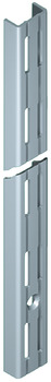 Supporting Channel Length 995-2495 mm Shoptec Shopfitting System Double slotted silver coloured RAL 9006 finish length 1495 mm