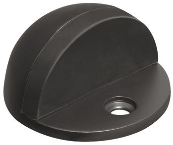 Door Stop Floor Mounted Startec Graphite black PVD coloured