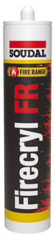 Acrylic Sealant Fire Retardant Tube 310 ml Soudal Firecryl FR White 003.50.080