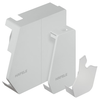 Cover Cap Set for E-Drive to suit Free Flap 1.7 E Grey