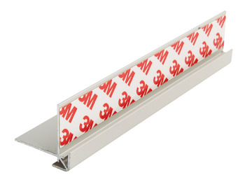 External Corner Profile for Alusplash™ Splashbacks 610 mm - Silver
