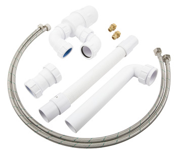 Flexible Plumbing Kit for Flexi Height Adjustable Worktop System Ropox Flexible plumbing kit