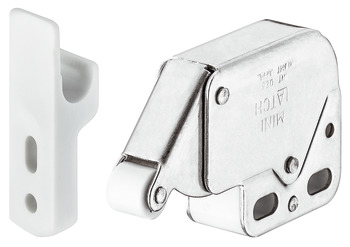 Automatic Spring Catch for Screw Fixing Mini-Latch Nickel plated