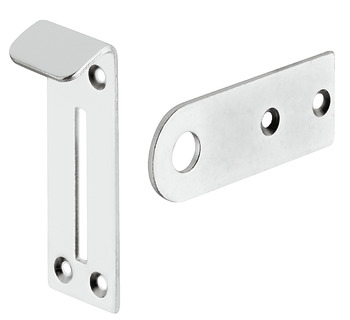 Safe Deposit Box Lock for Use with Padlocks Galvanized