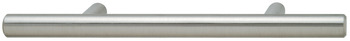 Bar Handle Steel Ø 12 mm Fixing Centres 96-456 mm Barkston Brushed nickel plated fixing centres 128 mm