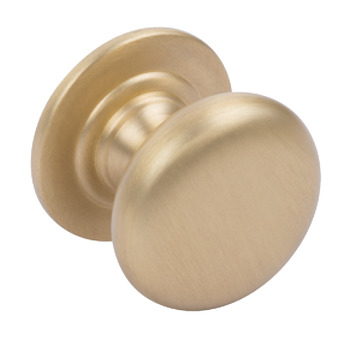 Knob Brass Ø 30 mm Jude Ø 30 mm - Brushed brass