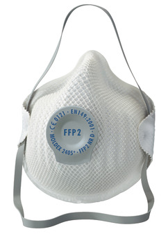 Dust Mask Disposable with FFP2 Protection Moldex Protective class: FFP2