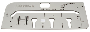 Jig for Worktops For right and lift standard 90° and 45° joints 360-720 mm