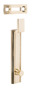 Furniture Bolt Cranked 70mm SF Brs Nat - view 2
