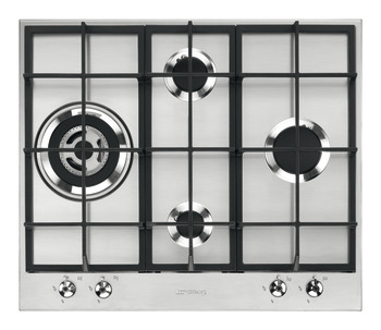 Smeg Cls PX364L Hob Gas 4Z Stainless Steel