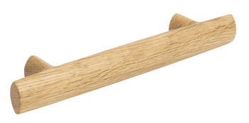 Venus Pull Handle Oak Lacq 128mm Fixing Centres - view 2