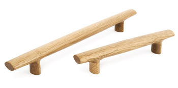 Venus Pull Handle Oak Lacq 128mm Fixing Centres