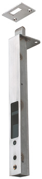 Flush Bolt Sunk Slide Action 200 x 22 mm Stainless Steel Fully enclosed design Satin