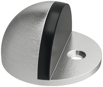 Door Stop Floor Mounted with Dowel Brass Startec Satin chrome plated