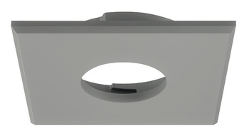 Bezel Recess Mounting for Loox LED 2090 Silver coloured square