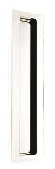 Pull Handle Flush Rectangular Brass Suitable for timber sliding doors Antique brass