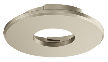 Bezel Recess Mounting for Loox LED 2090 Matt nickel plated round