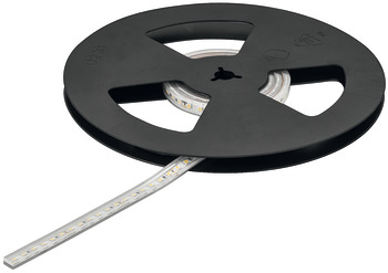 LED Silicone Strip Light 24 V Rated IP44 Loox5 LED 3046 120 LEDs/m 9.6 W/m Length 15 m cool white 4000 K