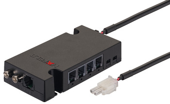 Furniture Terminal for Controlling EFL 3/EFL 3C Furniture Locks With energy storage capacity CAP (for integrated real time clock stored for 6 days)