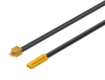 Connecting Lead for Loox5 12 V Modular Lights and Other Consumers With snap-in connector Length 1000 mm 12 V