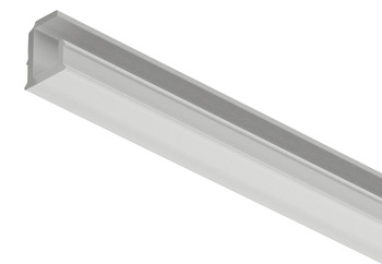 Plastic Profile for Recess Mounting Loox5 LED Flexible Strip Lights 1102 Internal width 5 mm length 3000 mm White