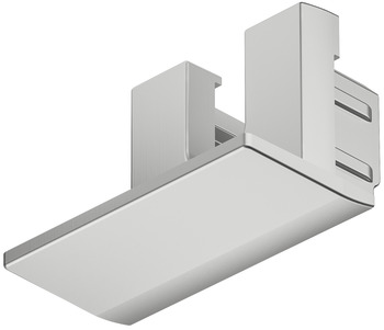 End Caps Plastic for Loox5 Aluminium Profile 1103 Plastic Silver coloured
