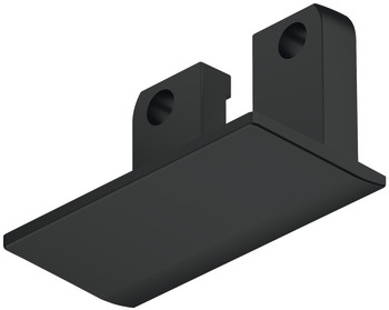 End Caps Plastic for Loox5 Aluminium Profile 1106 Plastic Black