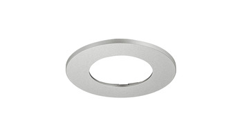 Bezel Recess Mounting for Loox LED 2025 and Loox5 LED 2091/2092/3091/3092 Round Silver coloured