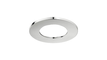 Bezel Recess Mounting for Loox LED 2025 and Loox5 LED 2091/2092/3091/3092 Round Glossy chrome plated