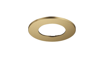 Bezel Recess Mounting for Loox LED 2025 and Loox5 LED 2091/2092/3091/3092 Round Brass coloured