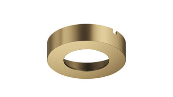 Bezel Surface Mounting for Loox LED 2025 and Loox5 LED 2091/2092/3091/3092 Round Brass coloured
