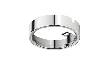 Bezel Ø 65 mm Steel for Loox5 LED 2094 / 3094 Round Chrome coloured