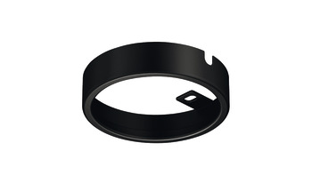 Bezel Ø 65 mm Steel for Loox5 LED 2094 / 3094 Round Black
